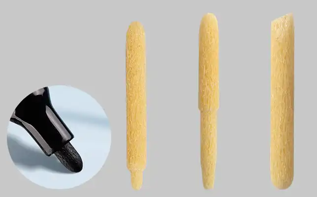 Valve - structured Pen Tips